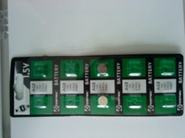 AG3中性电池卡装