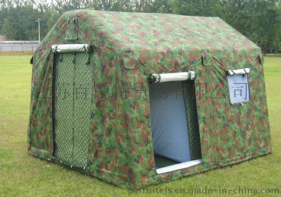 厂家定做充气式帐篷 牛津布框架式充气帐篷 整体式充气帐篷 军用充气帐篷